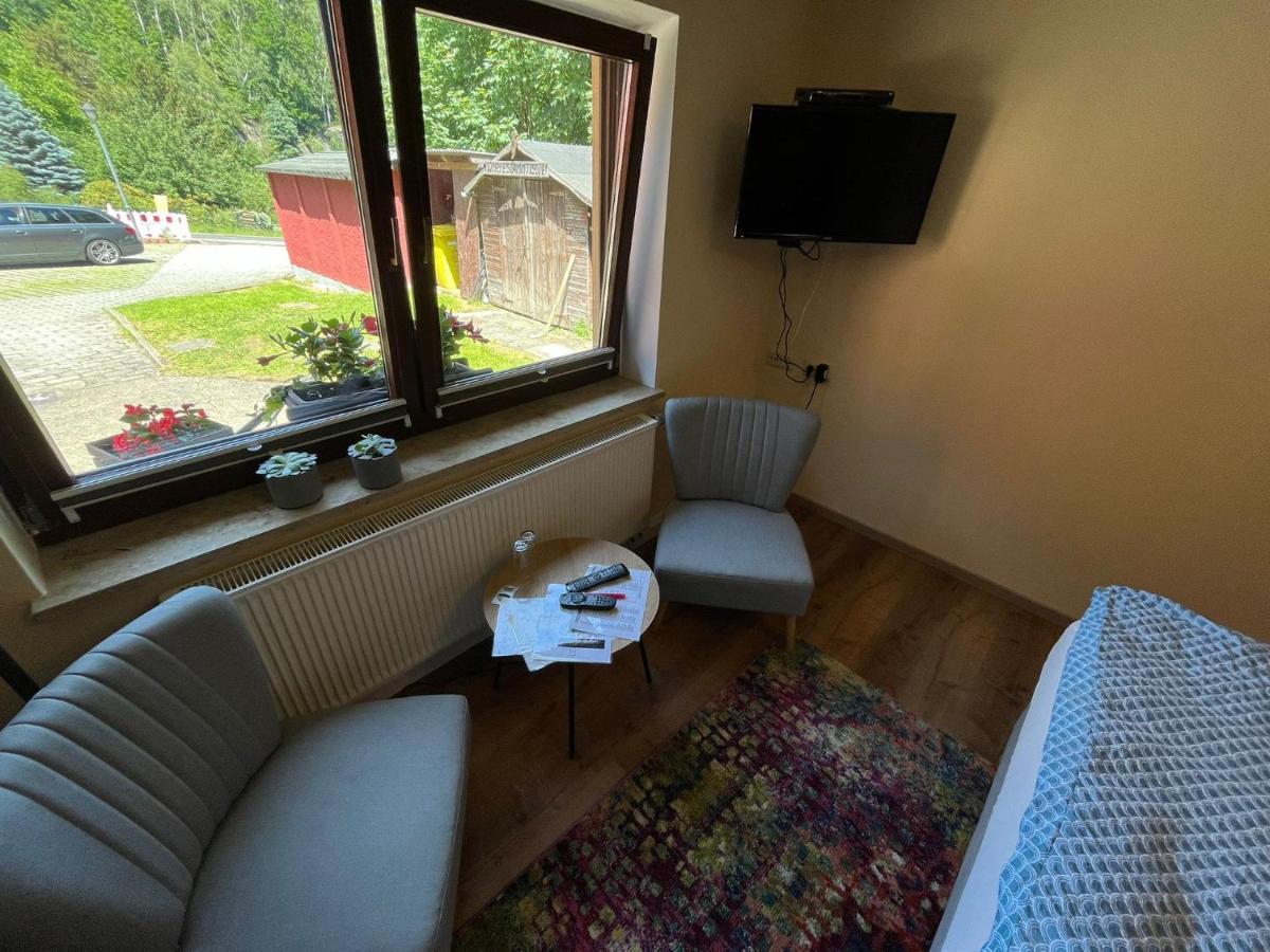 Pension & Cafe Abendroete Kurort Oybin Luaran gambar