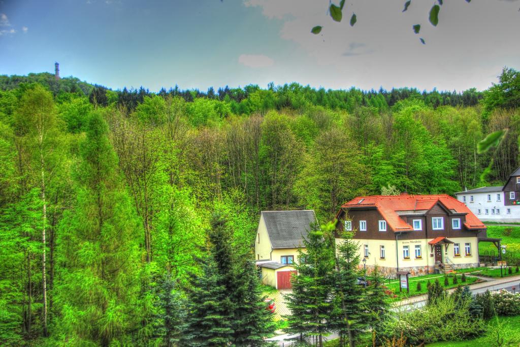 Pension & Cafe Abendroete Kurort Oybin Luaran gambar